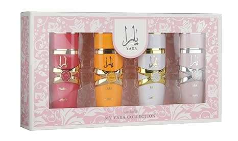 Lattafa My Yara Collection – 4 × 25 ml Eau de Parfum Gift Set for Women